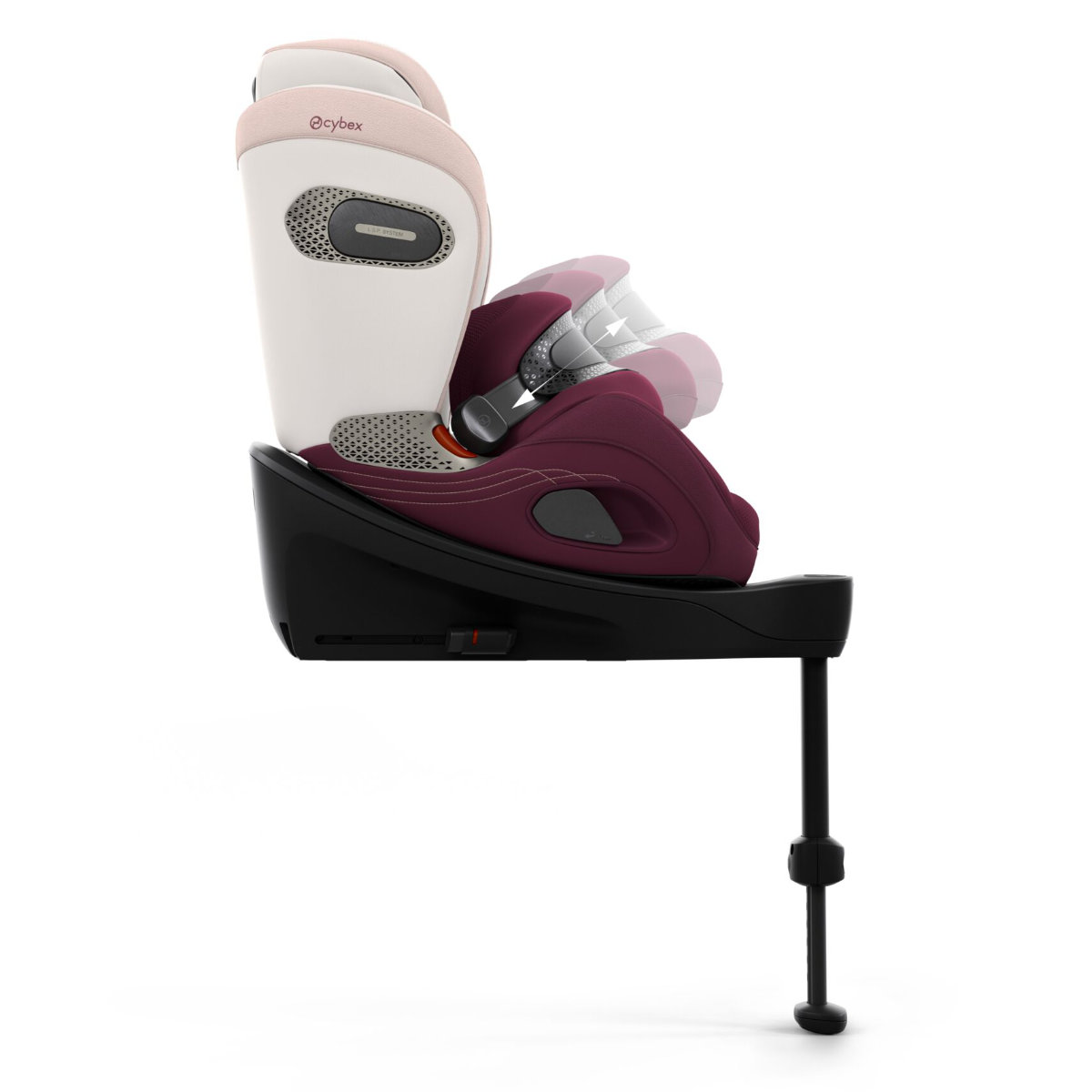 Cybex Anoris Si Airbag i-Size Autostoel (15 Maanden–7 Jaar) met Geïntegreerde ISOFIX-base