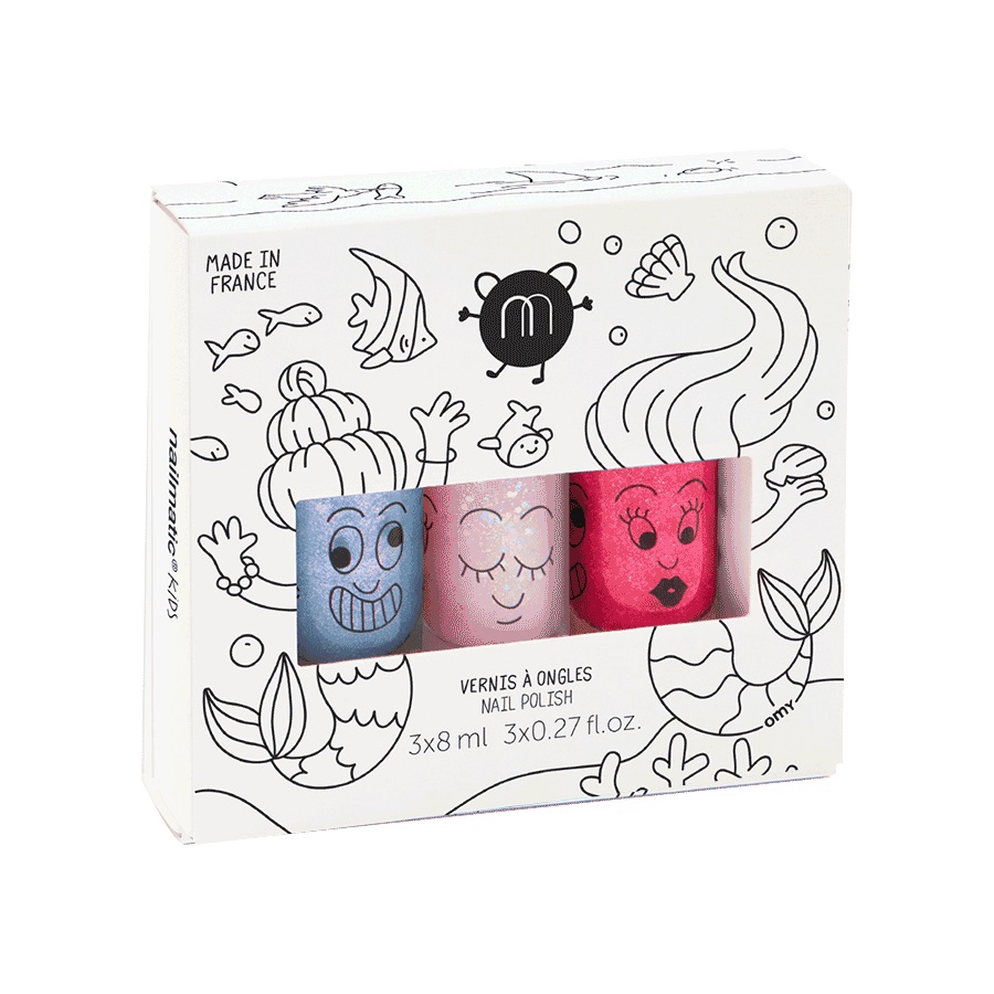 Nailmatic nagellak set, 3-pack