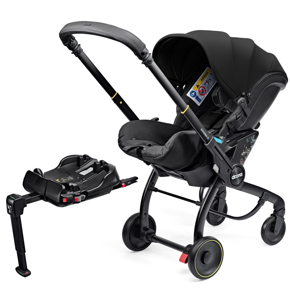 Doona X Autostoeltje/ Kinderwagen 2 in 1 incl. Doona X Isofix Basis