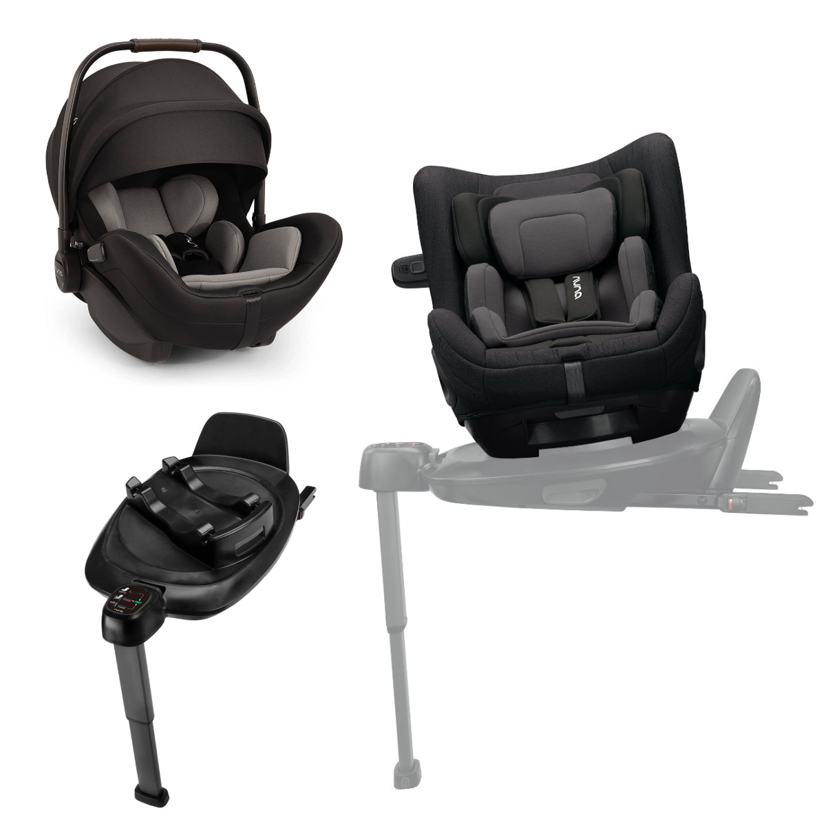 Nuna 3 in 1 autostoel set ARRA Flex TODL Isofix