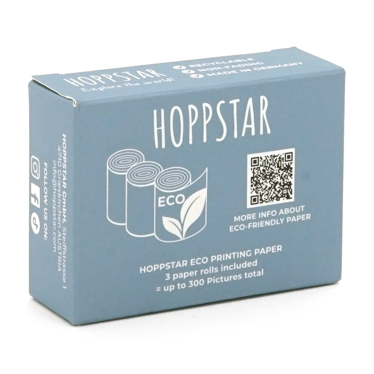 Hoppstar Eco Papierrollen – Navulverpakking 3 Stuks