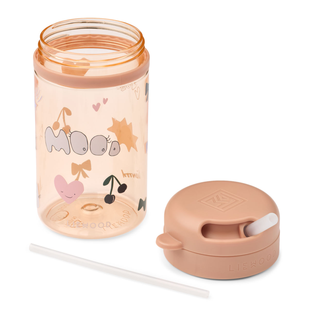 Liewood Pavia Tritan Drinkfles met Rietje 500 ml