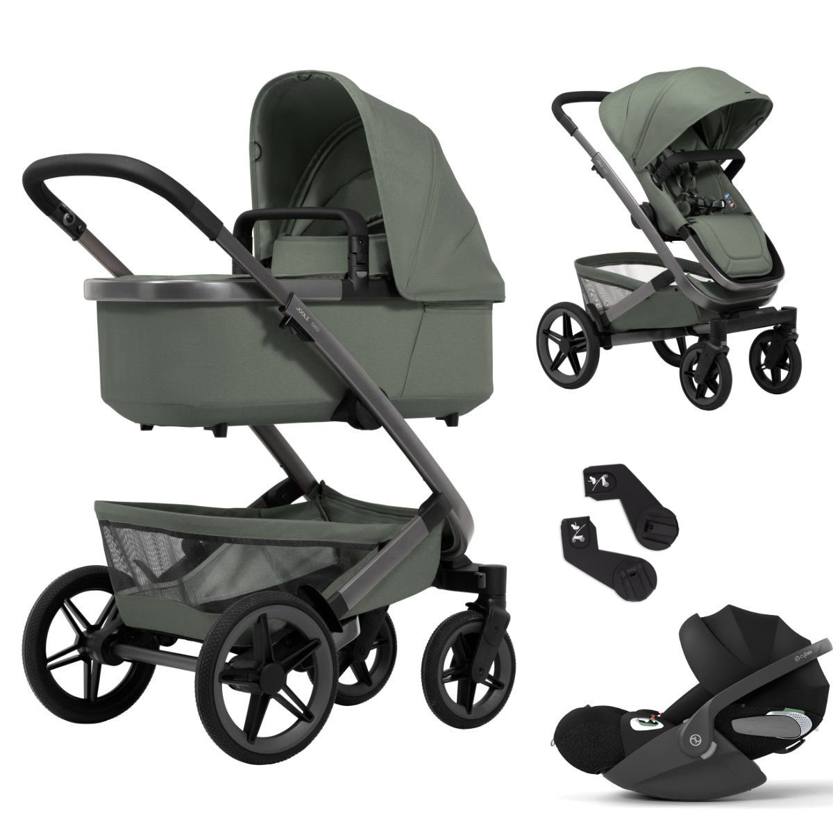 Joolz Geo5 Kinderwagen Set 3 in 1 Inclusief Cybex Cloud T i-Size autostoeltje
