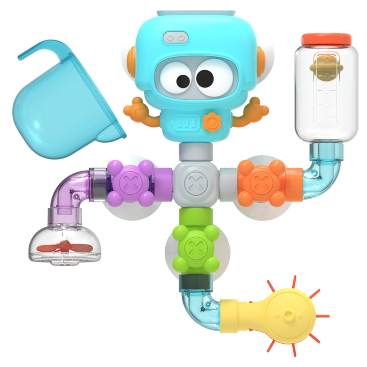Fresh Kid Tub Fun! Flow & Fill Badspeelgoed – 20-delig