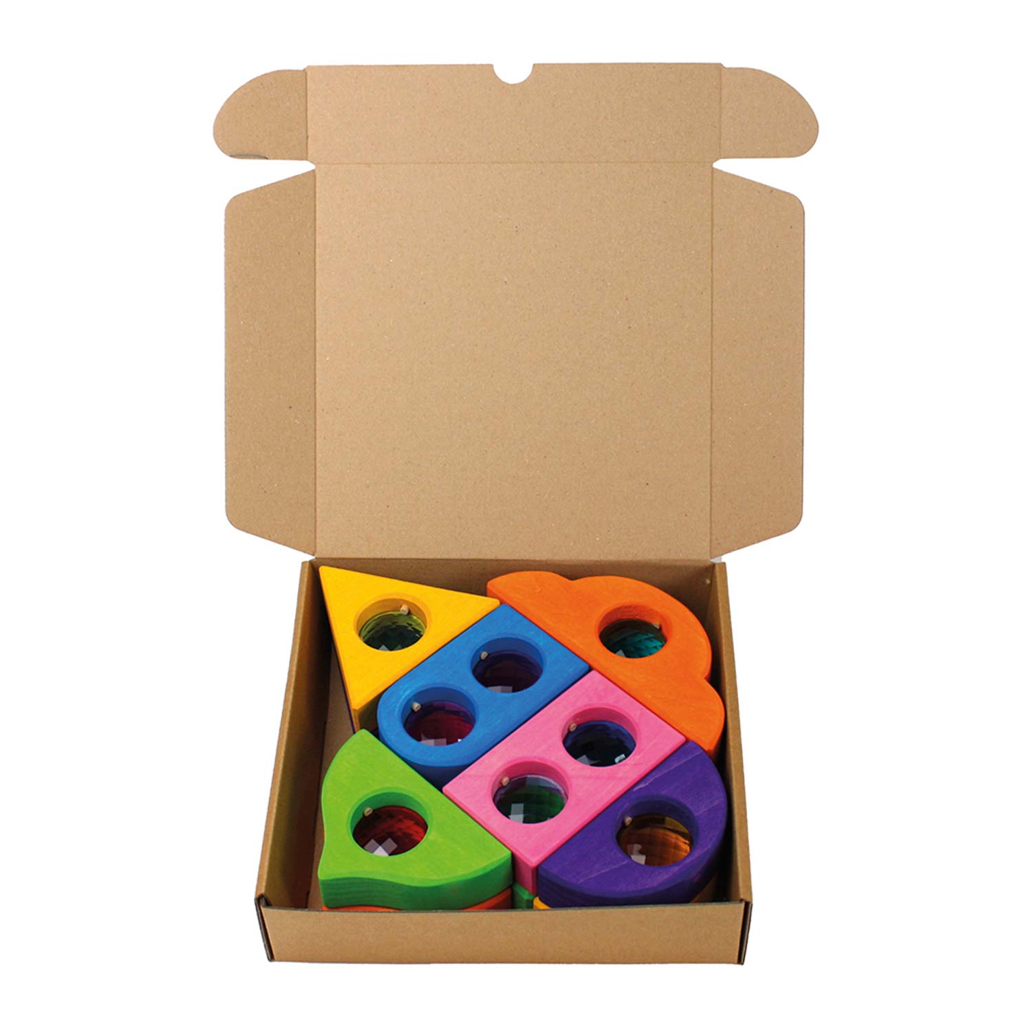 Bauspiel Fonkeldaken 12-delig Pastel