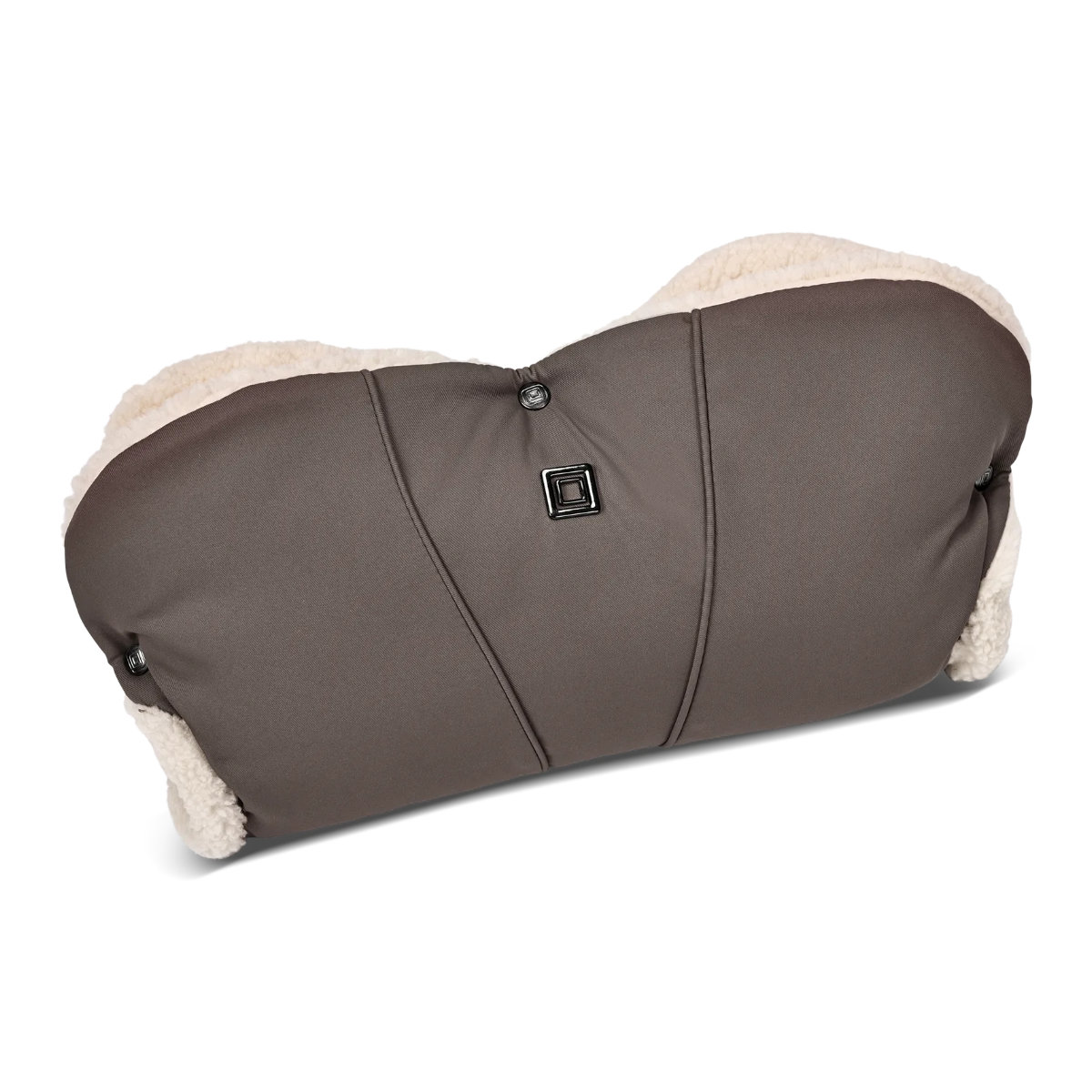 MOON Kinderwagen Handwarmer in Bruin - Detailaanzicht