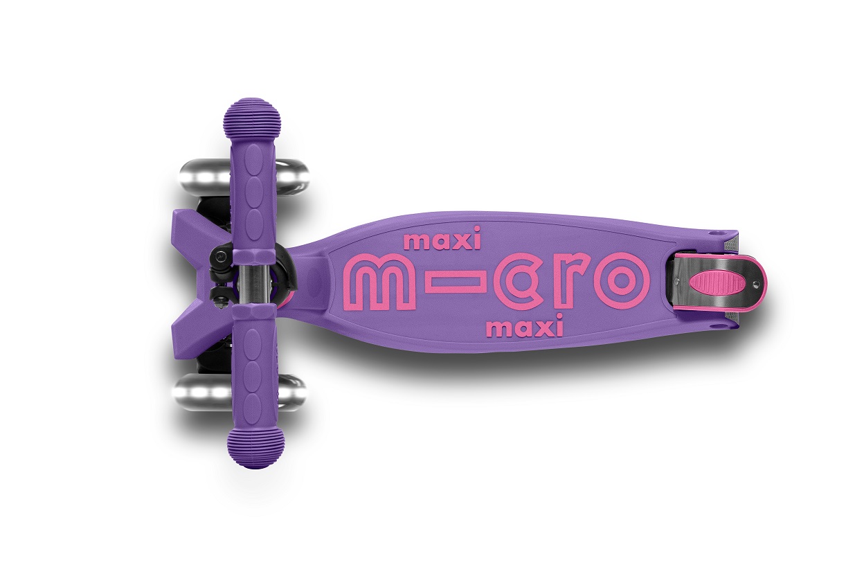 Maxi Micro Deluxe Opvouwbaar met LED Wielen