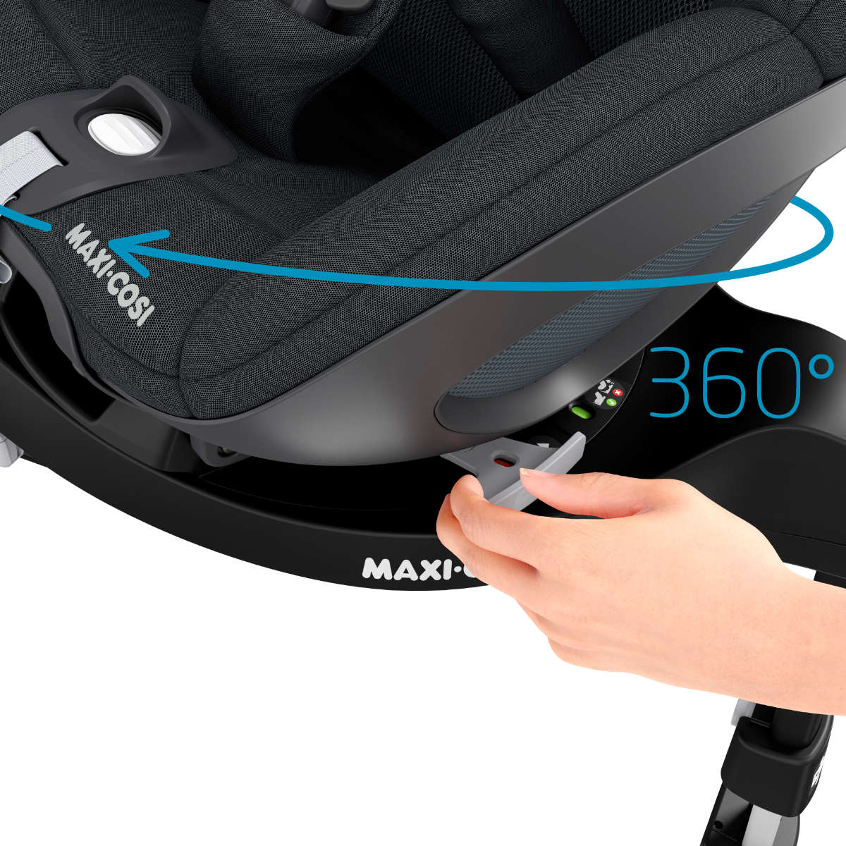 Maxi Cosi FamilyFix 360 i-Size basisstation – 360° draaibaar