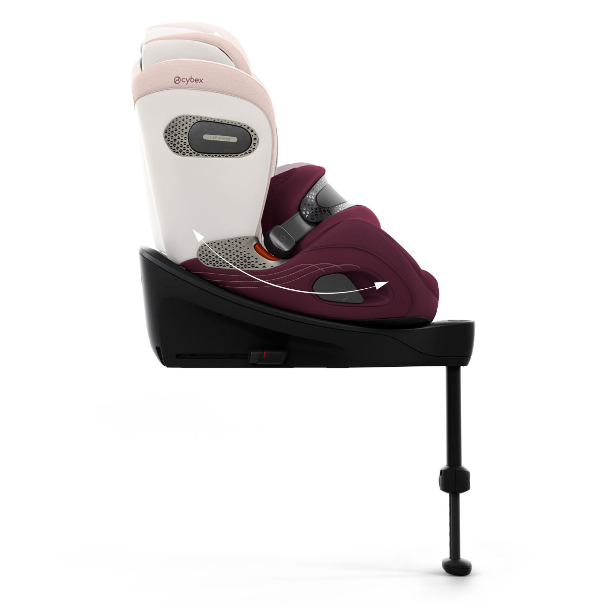 Cybex Anoris Si Airbag i-Size Autostoel (15 Maanden–7 Jaar) met Geïntegreerde ISOFIX-base