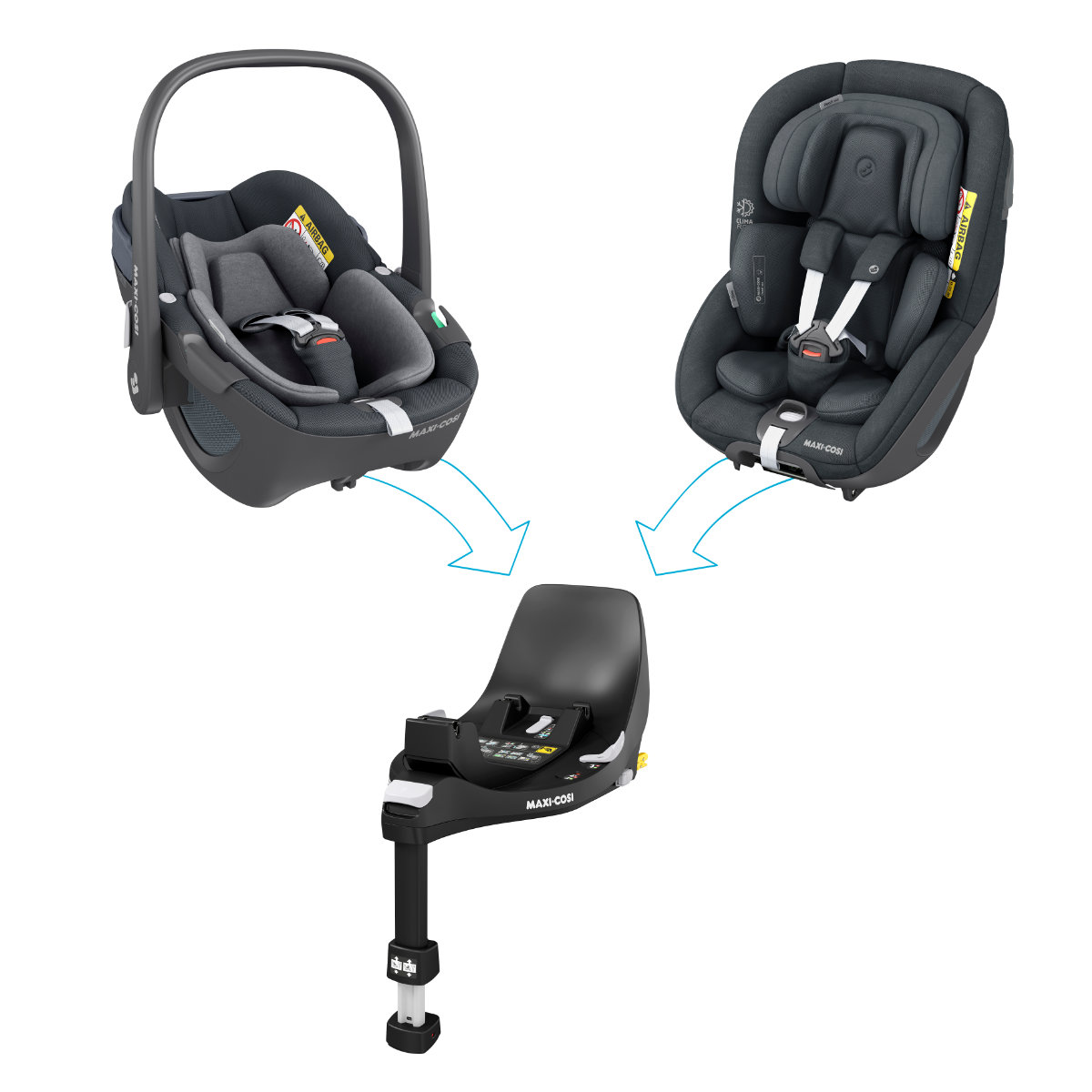 Maxi Cosi FamilyFix 360 i-Size basisstation – 360° draaibaar