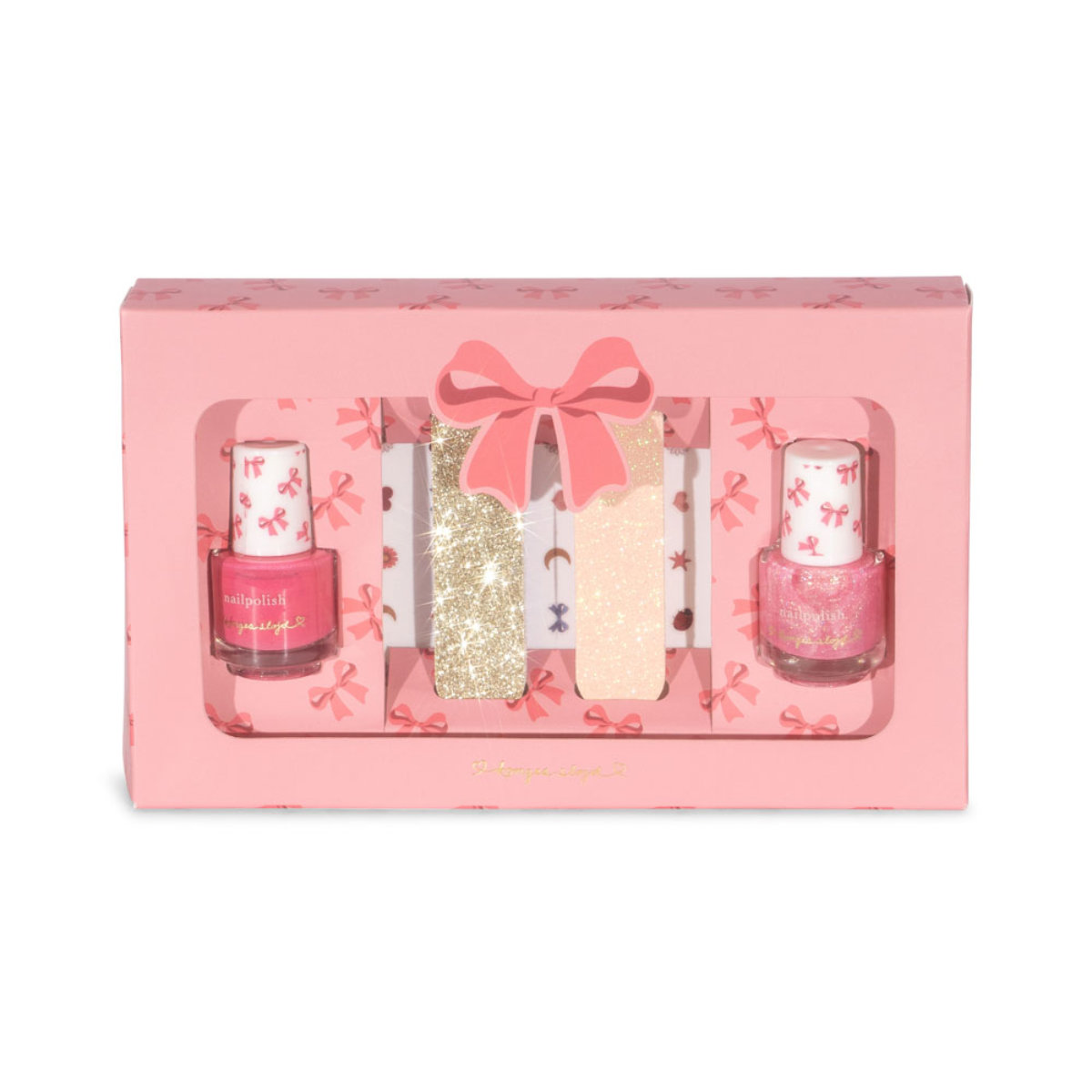 Konges Sløjd Nagelset (Nagellak, Glitternagelvijl & Nagelstickers)