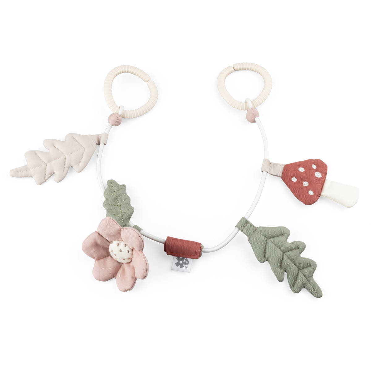 Sebra Kinderwagenketting, Blad/ Paddenstoel/ Bloem