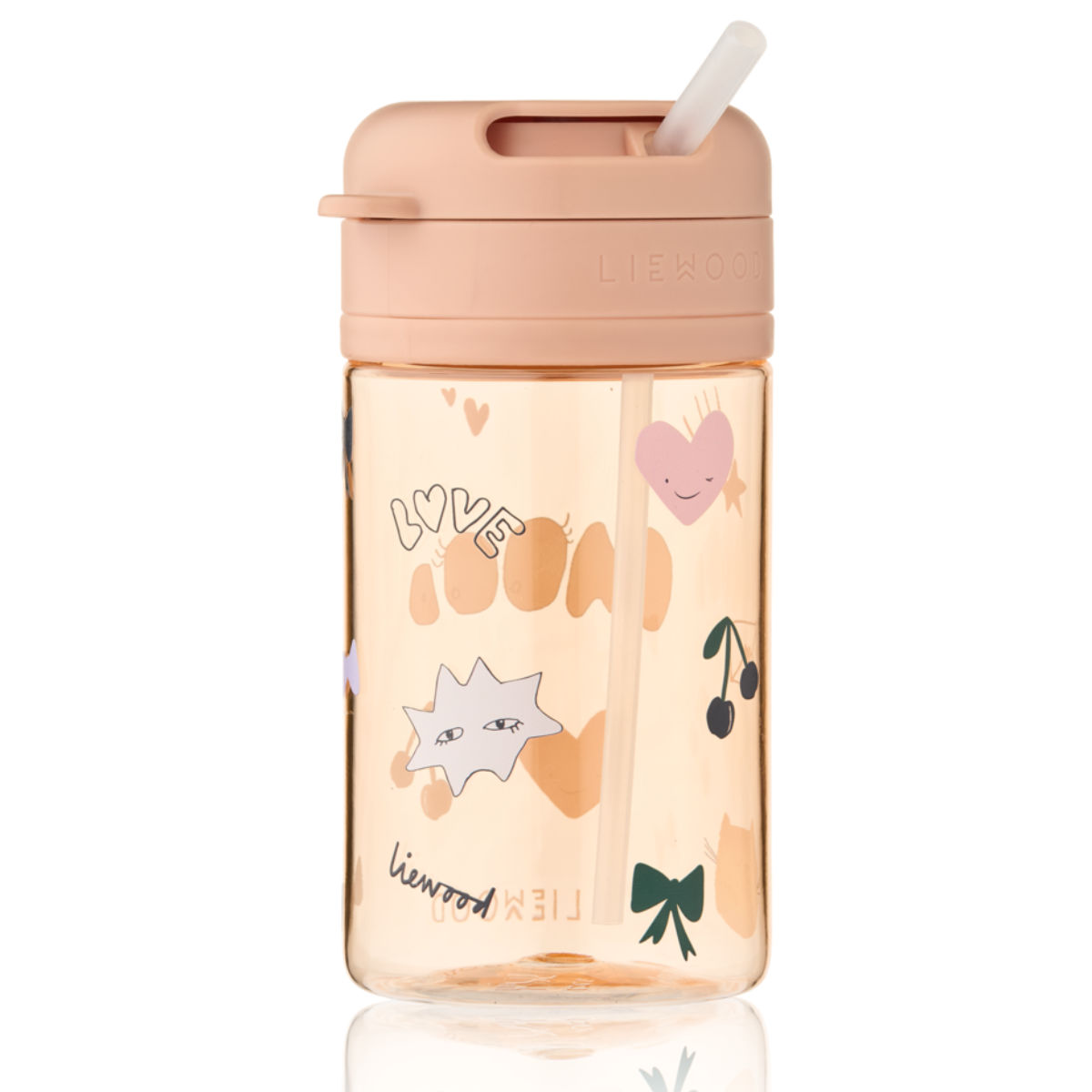 Liewood Pavia Tritan Drinkfles met Rietje 500 ml