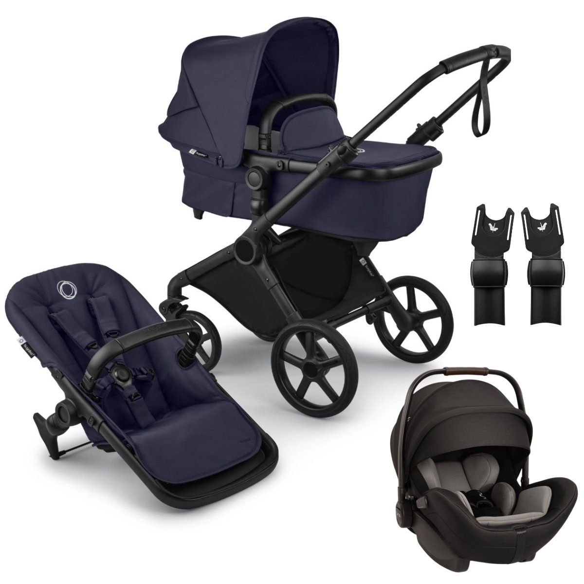 Bugaboo Cub Kinderwagen Set 3 in 1 incl. Nuna Arra Flex i-Size Autostoeltje