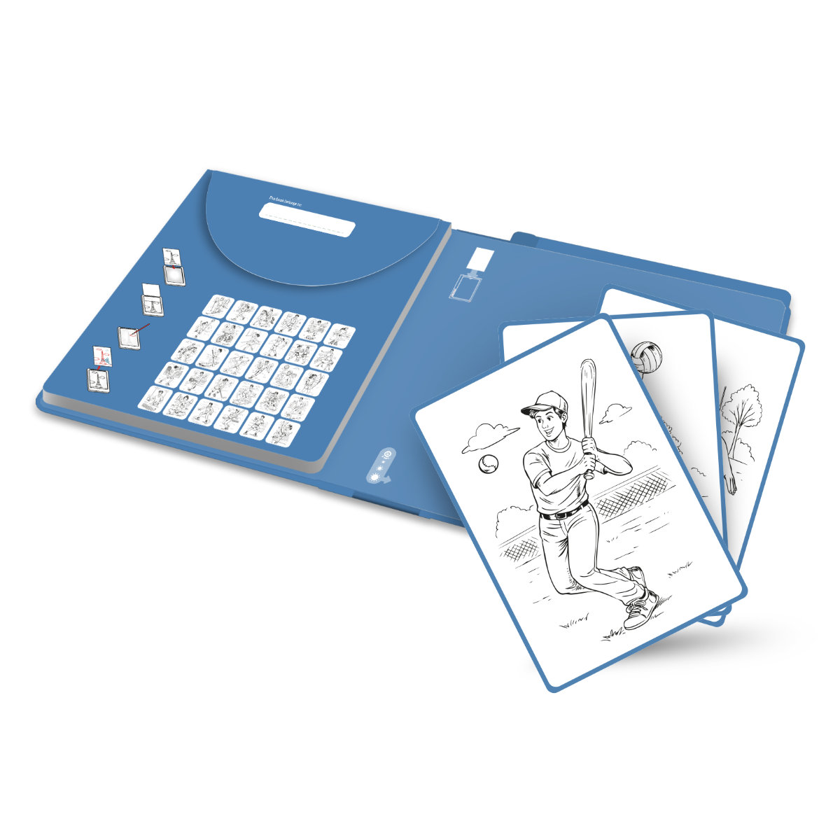 Kidywolf Navulset voor Kidydraw Pad