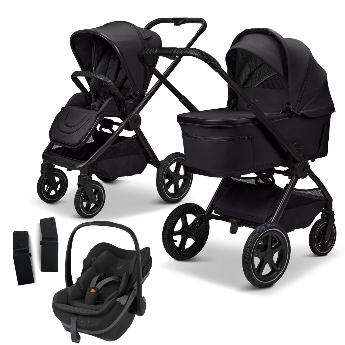 Moon Gio Fold Air 3-in-1 Kinderwagenset incl. Maxi-Cosi Pebble Slide Pro Autostoel