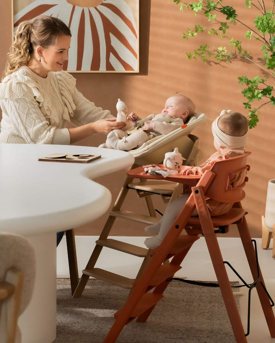 KAOS Klapp kinderstoel van hout, opvouwbaar