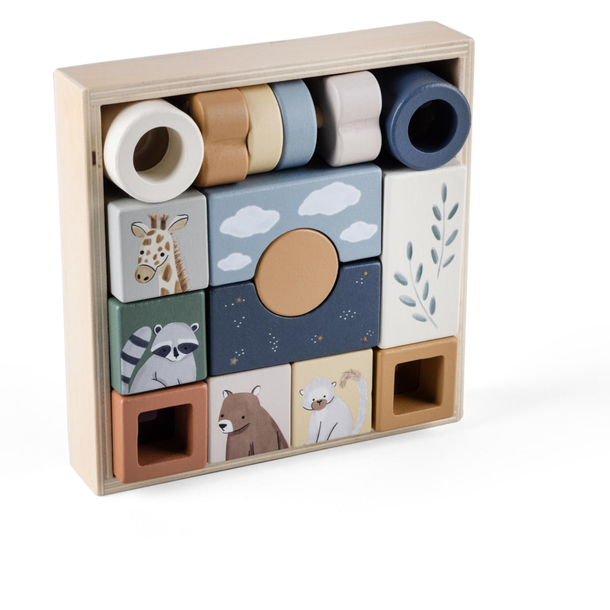 Sebra Magische Houten Sorteerdoos