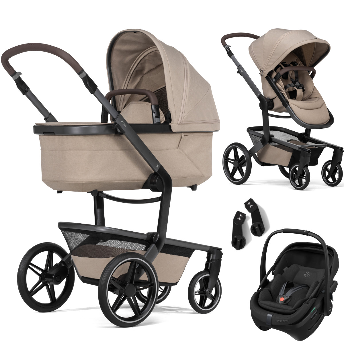 Joolz Day5 Kinderwagen Set 3 in 1 Inclusief Maxi Cosi-Coral Slide Pro