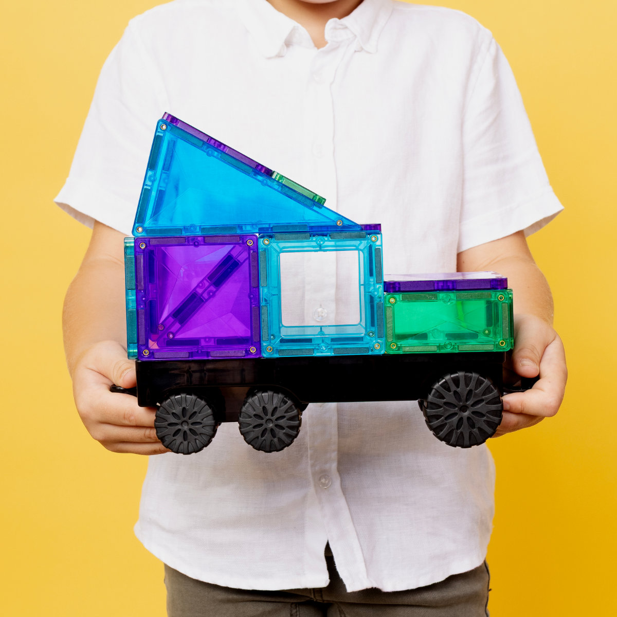 Connetix Magnetische Bouwblokken Bright Creative Transport Bundel – 154 Delig