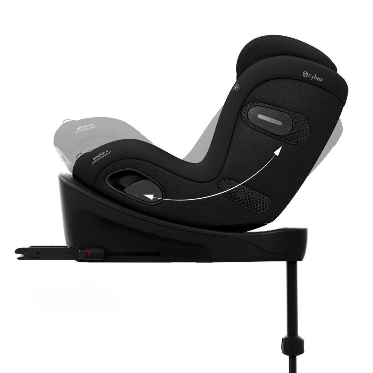 Cybex Sirona Si i-Size Autostoel (3 Maanden–4,5 Jaar) met geïntegreerde basis