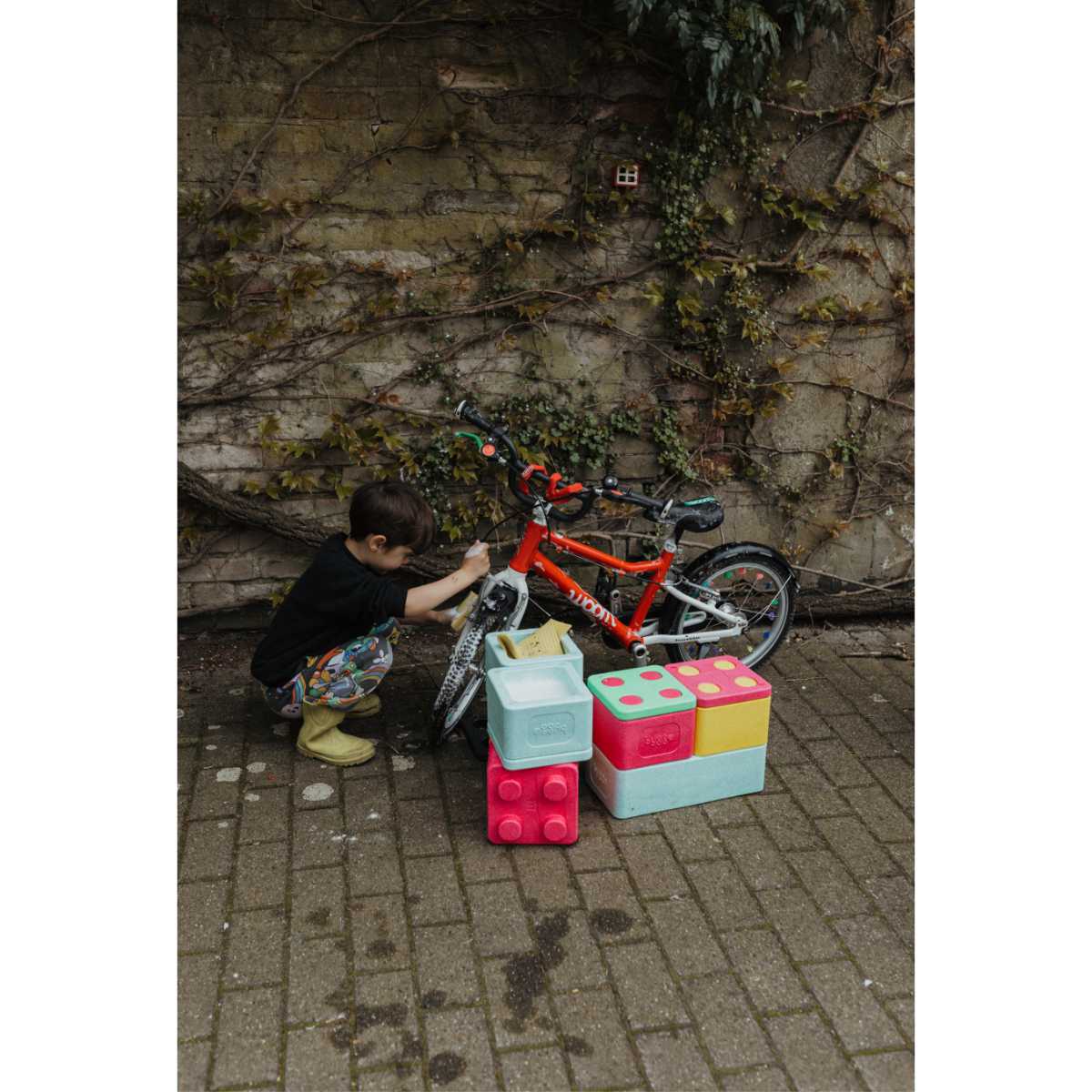 bygge 24-delig Set "KREATIVFYR"
