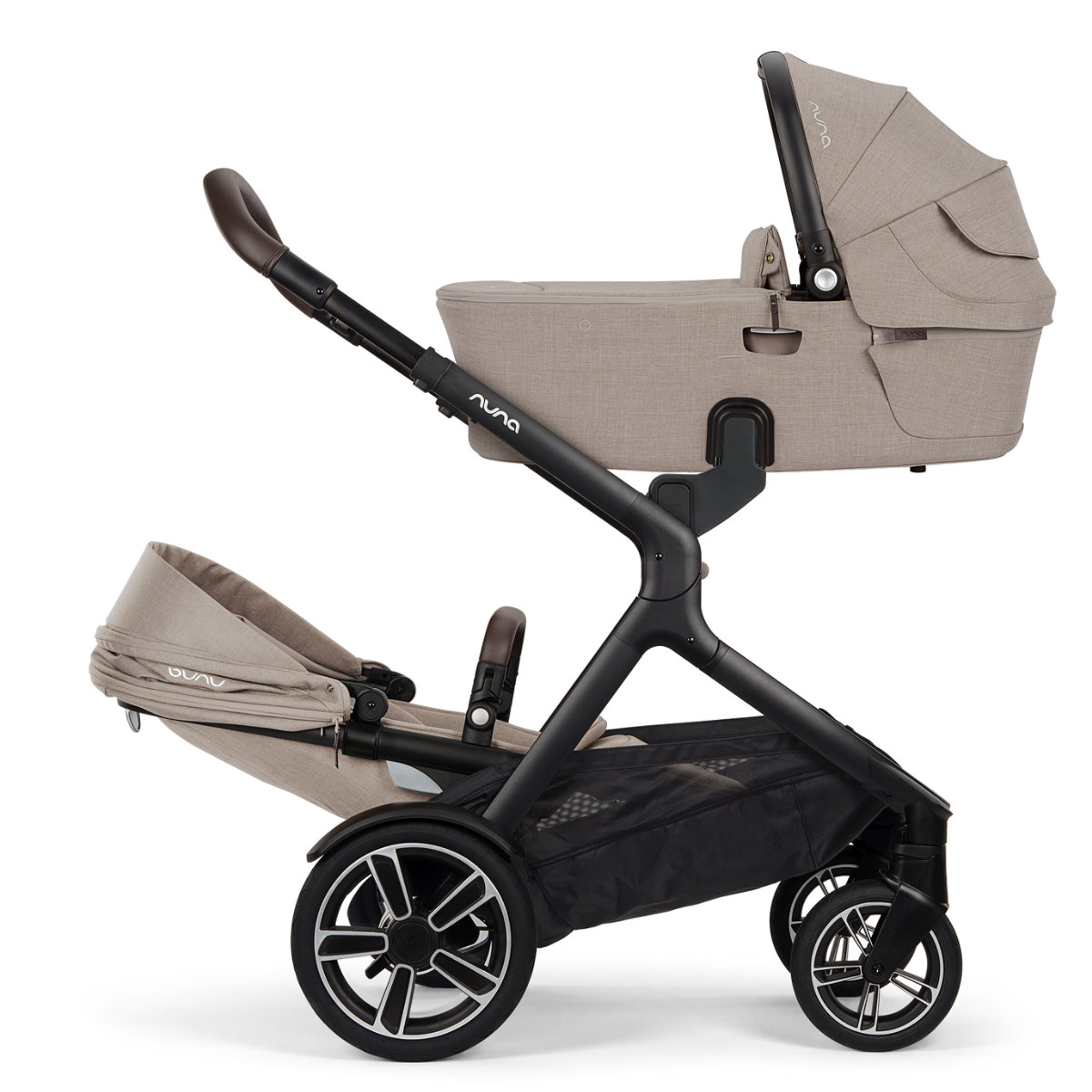 Nuna DEMI Next Kinderwagen Set 3-in-1 incl. Cybex Cloud T i-Size Autostoeltje