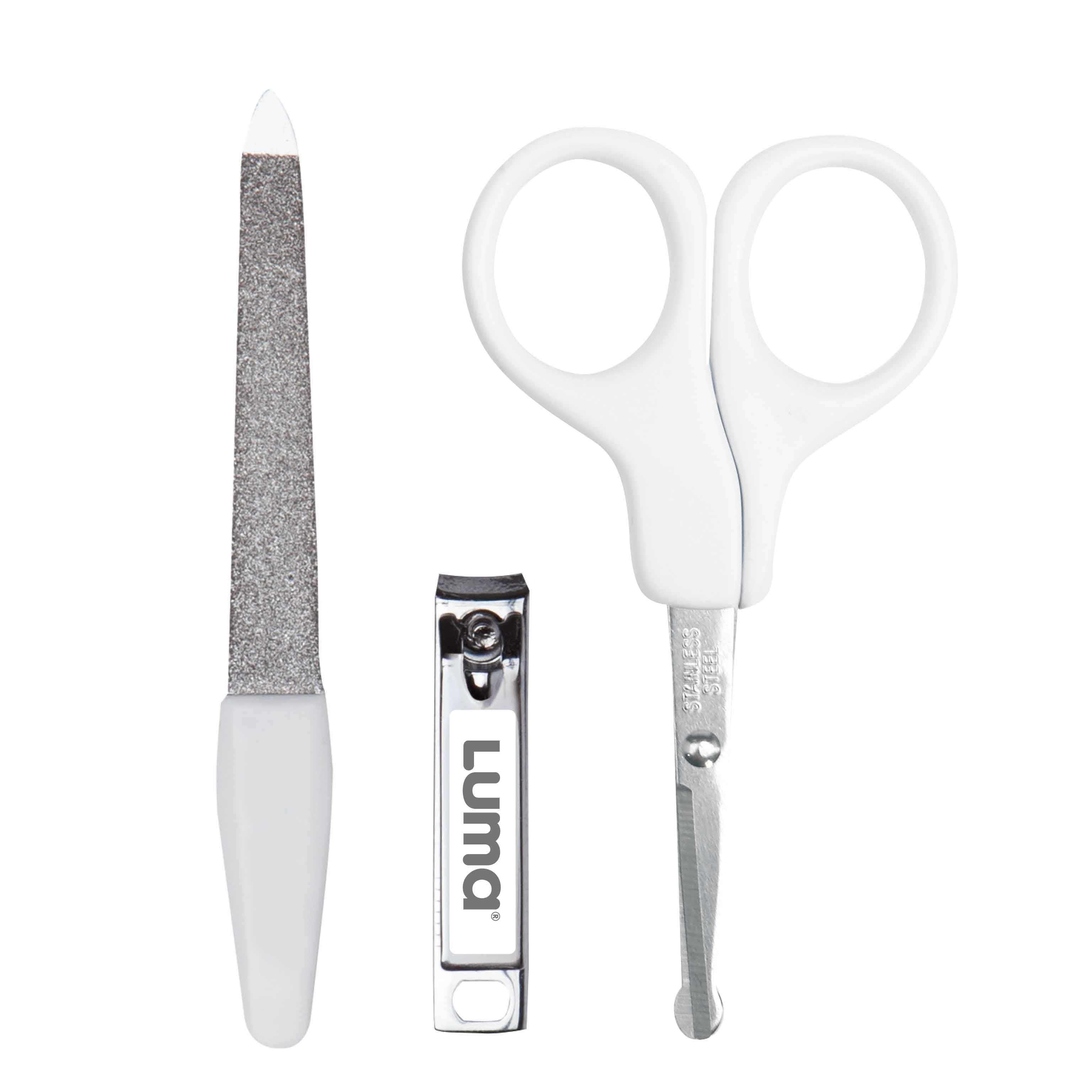 Luma Baby Manicureset (Nagelschaar, -knipper & -vijl)
