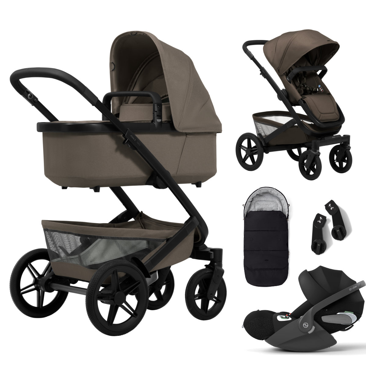 Joolz Geo5 Kinderwagen Set 3 in 1 Inclusief Cybex Cloud T i-Size autostoeltje