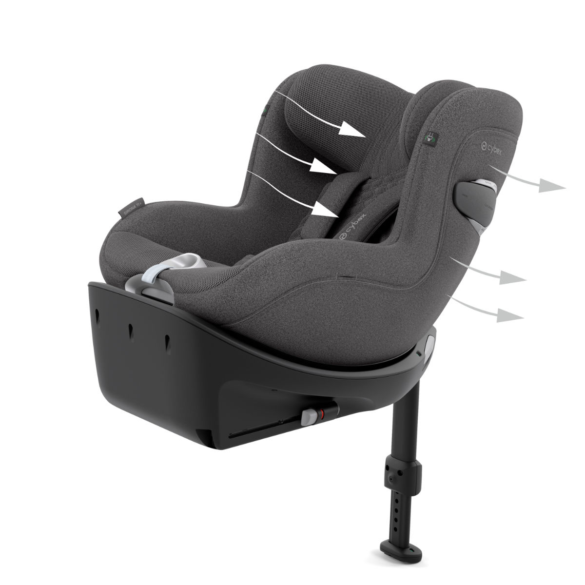 Cybex Sirona Ti i-Size Autostoeltje met geïntegreerde basis