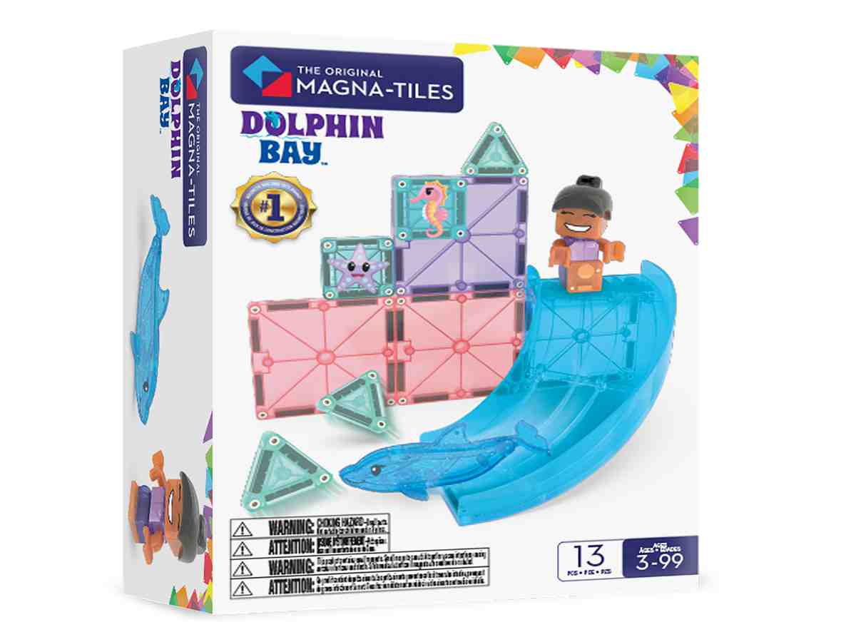 MAGNA-TILES Dolphin Bay - 13 delen