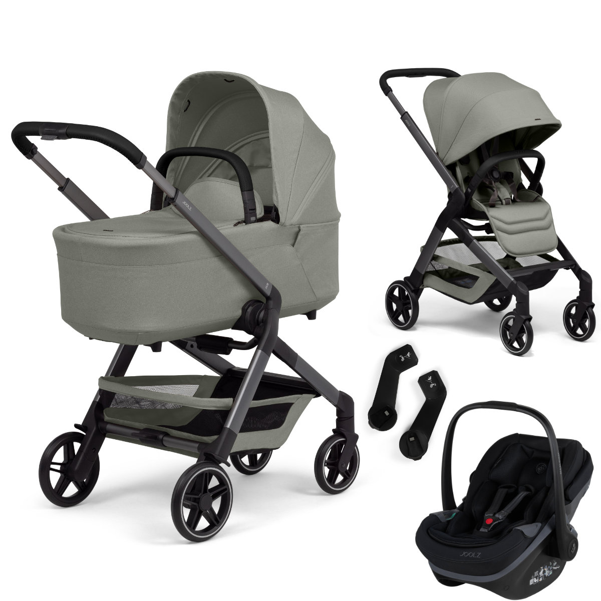 Joolz Hub2 Kinderwagenset 3 in 1 incl. Joolz x Maxi-Cosi Pebble Slide Pro i-Size Autostoel