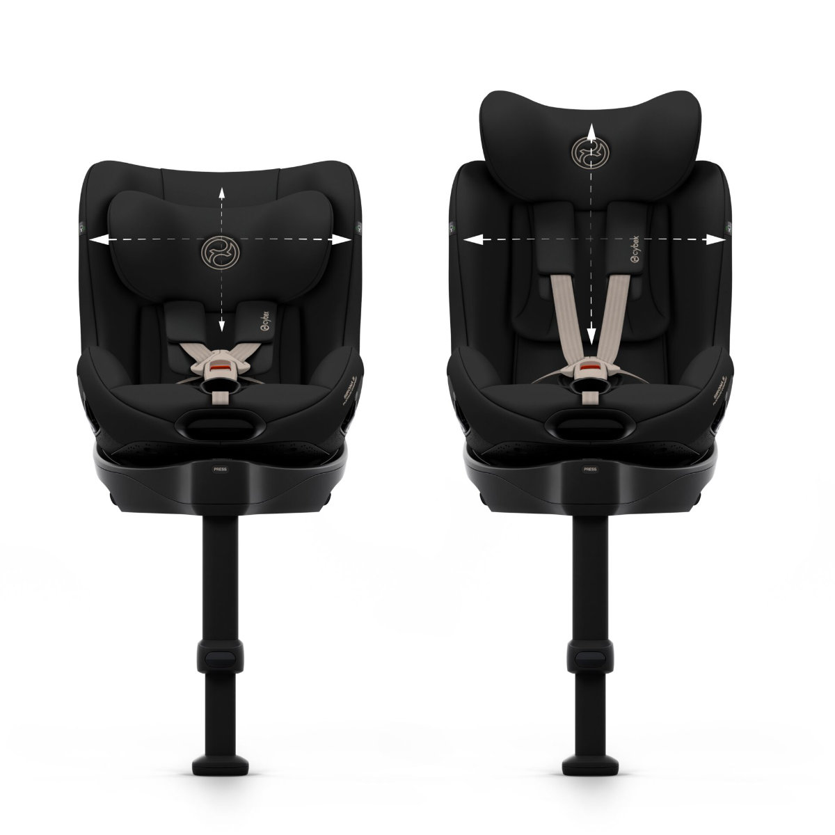 Cybex Sirona Si i-Size Autostoel (3 Maanden–4,5 Jaar) met geïntegreerde basis