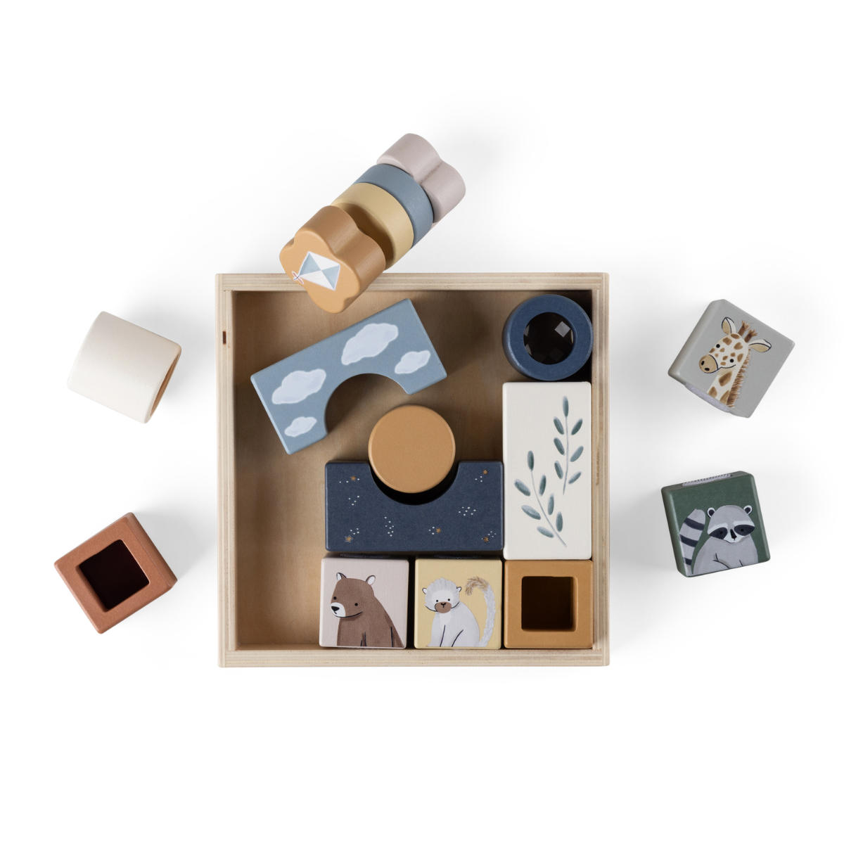 Sebra Magische Houten Sorteerdoos