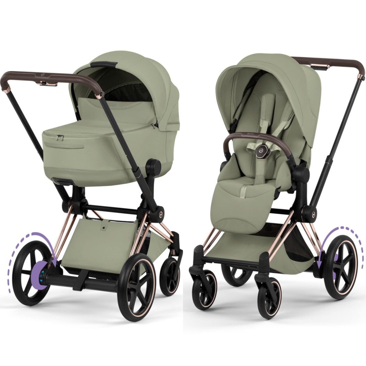 Cybex e-Priam 5 Style Combi Kinderwagen