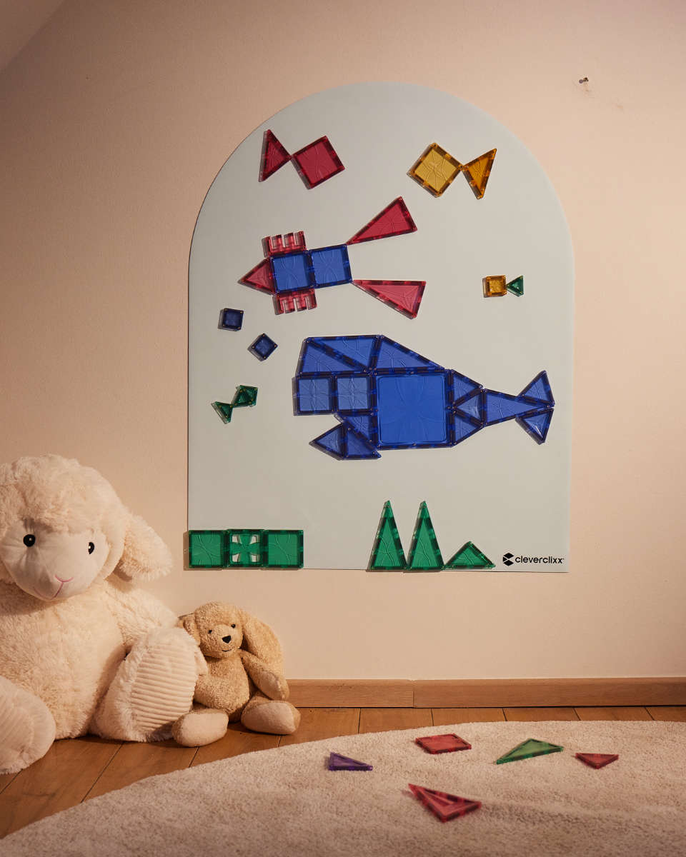 Cleverclixx Magnetische Wand 95 × 75 cm