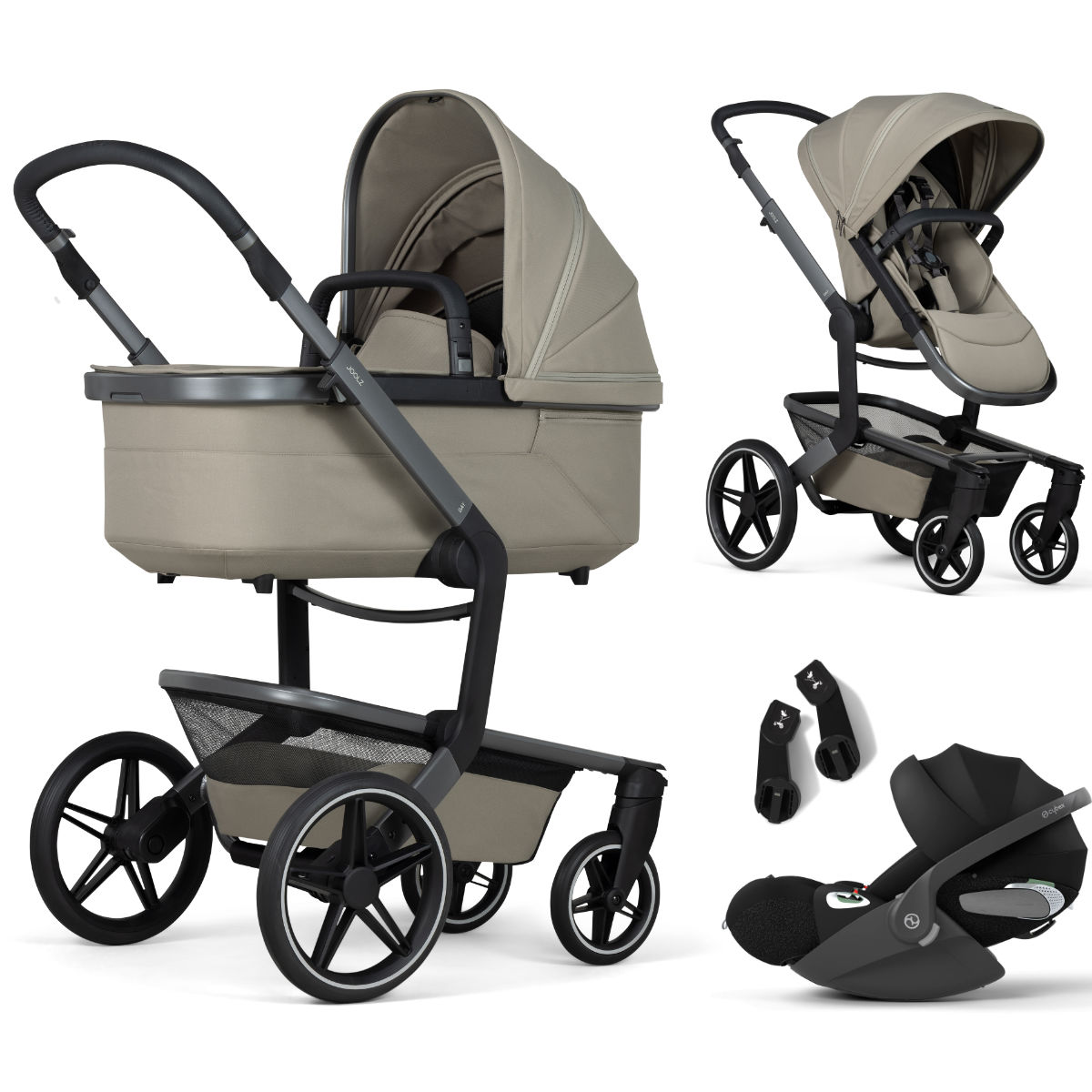 Joolz Day5 Kinderwagen Set 3 in 1 Inclusief Cybex Cloud T i-Size autostoeltje