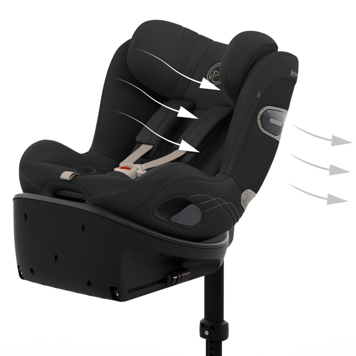 Cybex Sirona Si i-Size Autostoel (3 Maanden–4,5 Jaar) met geïntegreerde basis