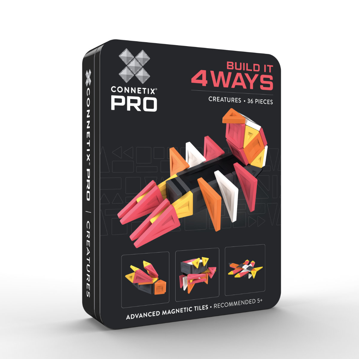 Connetix PRO Magnetische Tegels – Creatures Pack – 36-delig