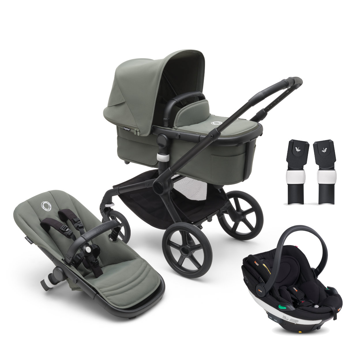 Bugaboo Fox 5 Kinderwagen Set 3-in-1 incl. Besafe Go Beyond Autostoeltje