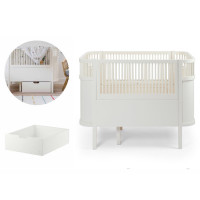 Sebra Babybed met schuiflade M-Set Sebra Babybed met schuiflade M-Set