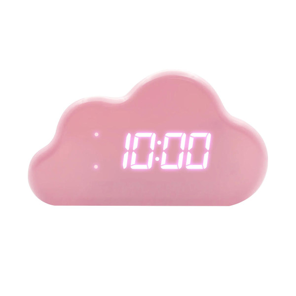 Lalarma Digitale Wolkenwekker met Thermometer & Sfeerlicht
