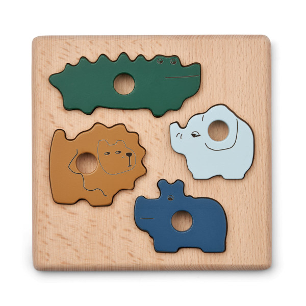 Liewood Suki Houten Puzzel voor Beginners