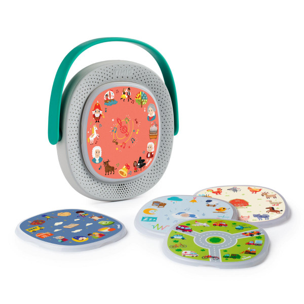 TIMIO Interactieve Audio Leer Speelgoed Starter Kit met Speler & 5 Schijven