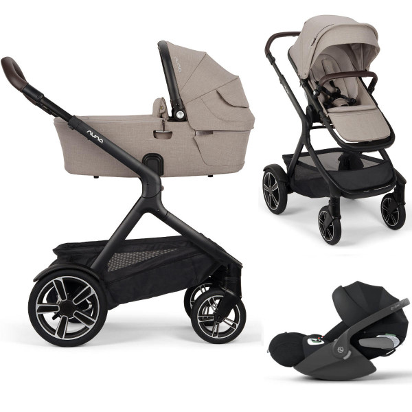 Nuna DEMI Next Kinderwagen Set 3-in-1 incl. Cybex Cloud T i-Size Autostoeltje