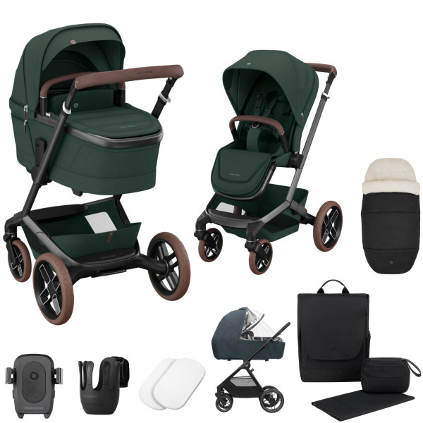 Maxi-Cosi Fame Kinderwagen 2 in 1 + Accessoires