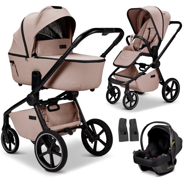 Moon ReSea 2.0 Kinderwagen Set 3 in 1 inclusief Moon COSMO 2.0 Autostoel