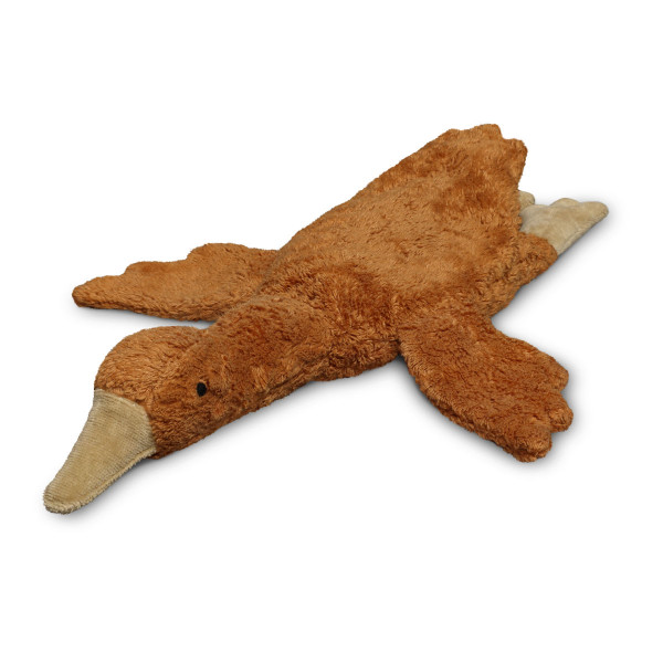 Senger Naturwelt Gans klein – Knuffeldier & Warmtekussen, 47 cm