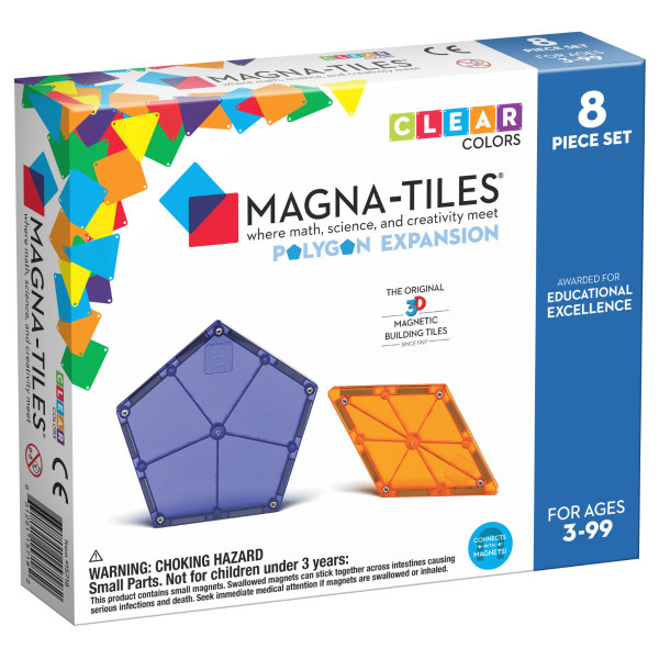 Magna-Tiles Polygonen – 8-delig