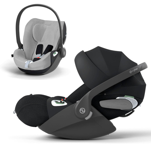 Cybex Cloud T i-Size Baby Autostoel + Gratis Cloud T Zomerhoes